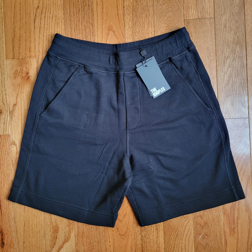 The Kooples Black Drawstring Sweat Shorts NWT
